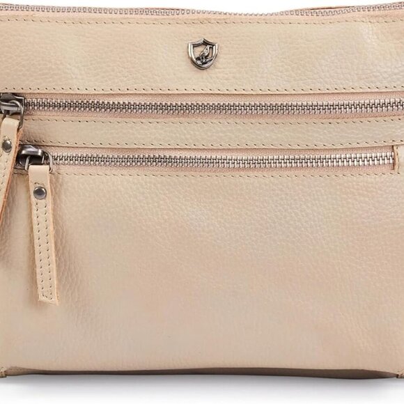 Real Leather Soft Crossbody Bags for Women Small Purse Trendy Shoulder Sling Tra - Picture 1 of 6